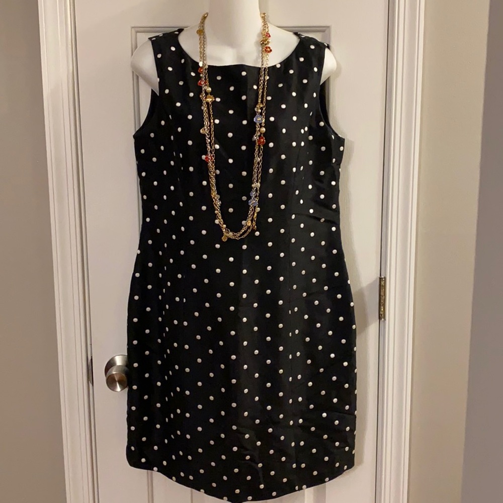 Natural Instincs- Black Silk Dress